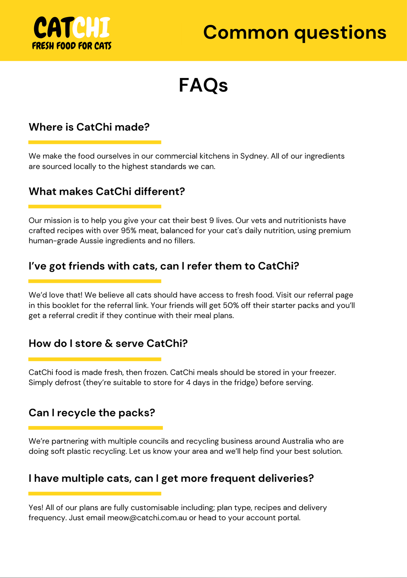 CatChi welcome pack page 19